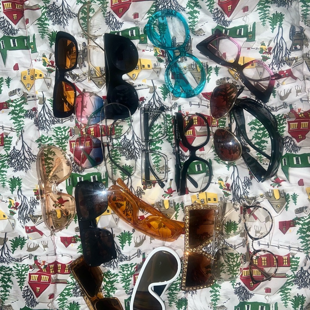 Multiples Women's Sunglasses Collection - Black, Brown, Blue, Gold